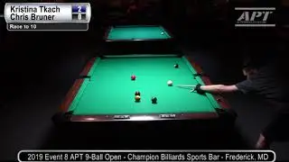 2019 Event 8:  Chris Bruner vs Kristina Tkach (Finals)
