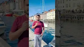 No#1 tourist spot in #copenhagen, #denmark  | Colorful #Nyhavn is most visited place in #k&oslash;benhavn