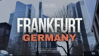 Walking in Frankfurt Germany  March 2025 #walking #travel #walkingvideo #walkingtour