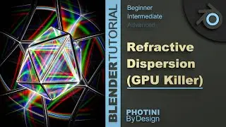 Refractive Dispersion - Blender Tutorial