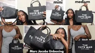 &bull; Marc Jacobs Bag Unboxing &bull; Mini & Medium Size Comparison &bull; Mod Shots &bull;