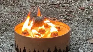 Quick review of the Radiate portable campfire