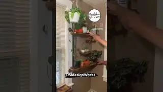 Original Swivel pipe shelf for your plants or decor!