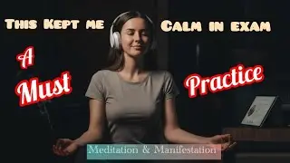 How I Stayed Calm During CA Exams | What Actually Worked for Me | Meditation & Manifestation 