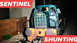SENTINEL Shunting @ North end Sidings model railway