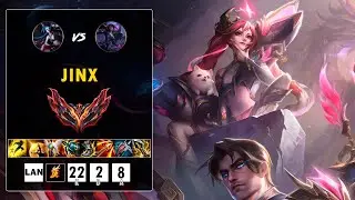 Jinx vs Kai'Sa: 🚀 &iexcl;86% de participaci&oacute;n en asesinatos y un juego agresivo imparable! | Parche 14.17