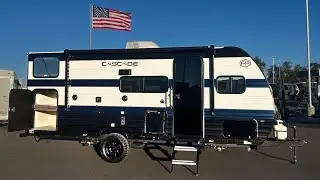 Smallest Camper That Sleeps 5 With Unbelievable Space | 2026 Forest River RV Cascade 17JWC!