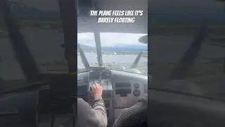 Seaplane Landing at Lake Hood, Alaska