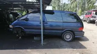 Toyota Estima tcr11 2.4 supercharge restoration oktober 2019.
