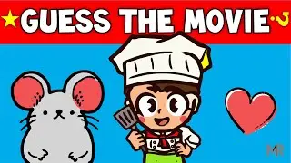 ONLY 3% CAN GUESS THE DISNEY MOVIE in 10 Seconds - Movie Puzzles | Disney Movie Quiz