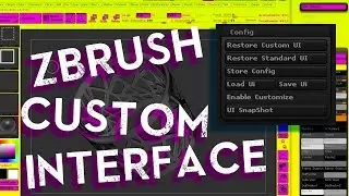 ZBrush Custom UI