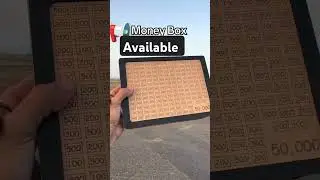 Money saving box #box #money #reel #saving #ytshorts #saving