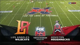 FOX XFL intro | LA@HOU | 2/8/2020