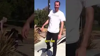 FRONTSIDE 180 OVER A GAP LANCE LIVE SKATE SUPPORT!  #skateboarding #skateboardvibes #skateboard