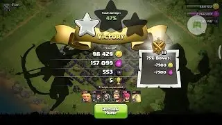 Clash of Clans TH8 GiWi attack