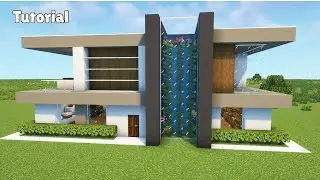How to Make Easy Modern House in Minecraft!
