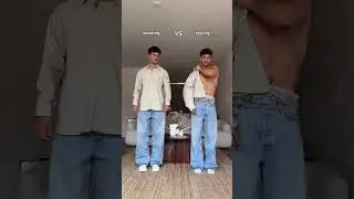 Wearing or styling? 🤯 Save the shirt hack & subscribe for fashion