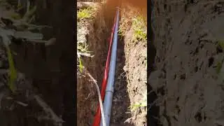 Electrical Underground Service #Shorts #electrician #home