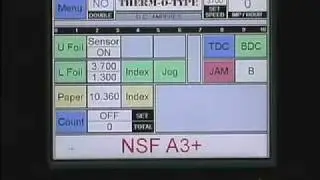 NSF A3+ Hot Foil Stamping Presses, Foil Stamp Equipment