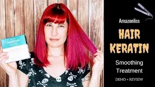 HOW TO USE AMAZONLISS SMOOTHING HAIR KERATIN TREATMENT // Demo & Review