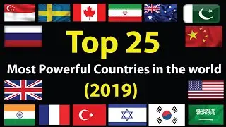 Top 25 Powerful Countries in the World