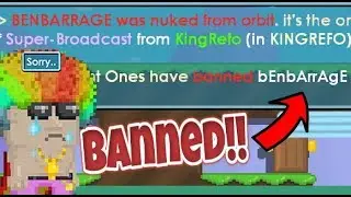Growtopia Top 5 BANNED youtubers!