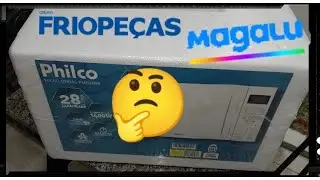 Unboxing Microondas Philco PMO28BB da Frio Pe&ccedil;as-Magazine Luiza, Vale a Pena ?