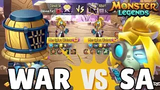 СРАЖЕНИЕ С ОДНОЙ ИЗ ЛУЧШИХ КОМАНД В ИГРЕ: SUPERADDICTIVITY | MONSTER LEGENDS