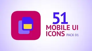 MobileUI Icons_Pack01: 4K Ultra HD Template for Apple Motion and Final Cut Pro