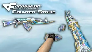 [CS 1.6] CrossFire AK-47 &laquo;Жнец&raquo; Сапфир | Реалистичный звук