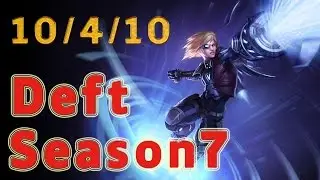 KT Rolster Deft Ezreal ADC vs Varus Patch 7.4