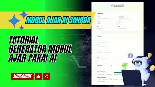 📚 Mudah Bikin Modul Ajar Lengkap Pakai Generator Modul Ajar AI SMIPDA