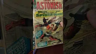 key comic unboxing from @cheddarcomics on IG and YT #spiderman #Giantman #silver #age #marvel #key