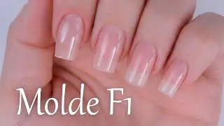 Gel Nail Art on F1 Mold for Beginners