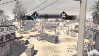 Call of Duty Ghosts Infected Throwing Knife Spots on Octane w/ InfectedVirtouso