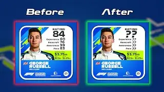 F1 2021 Mid Season DRIVER RATINGS UPDATE!!