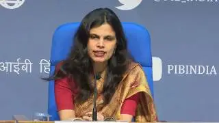 Punya Salila Srivastava - Joint Secretary, Ministry of Home Affairs. Press Briefing 30 March 2020.