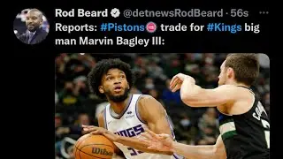 Detroit Pistons trade Josh Jackson and Lyles for Bagley!!!!