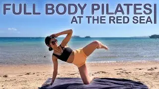 20 MIN | FULL BODY PILATES | RED SEA Workout | Pilates Outdoors