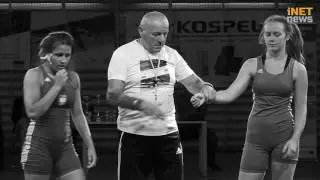 Mecz reprezentacji Polski i Ukrainy w zapasach kobiet