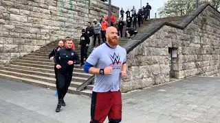 The WWE tryout camp runs through Cologne, Germany
