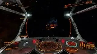 Elite Dangerous Fleet Carrier Arrival - External View