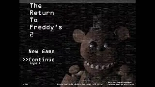 The Return To Freddy's 2 - RARE Minigame