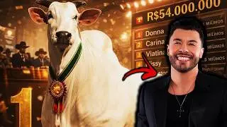 MURILO HUFF COMPRA a Nova VACA MAIS CARA do MUNDO por MILHÕES de REAIS