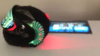 NEW STYLE - Light Up HELMET / LED HELMET - Future Robot Bot Head LED Suit Scifi Costume Stage Props