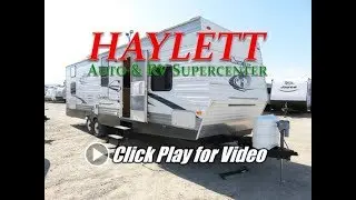 (Sold) HaylettRV - 2006 Cherokee 32BH Used Park Kept Bunkhouse Travel Trailer with Super Slide