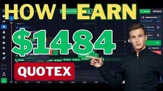 How I Earn  $1484  with Quotex Trading Platform | Binary Options Strategy