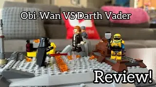 A CONTROVERSIAL SET! Obi-Wan Kenobi VS Darth Vader Lego Set Review!