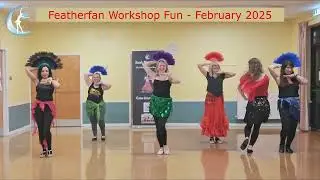 Featherfan Workshop Fun - February 2025 - Clip 1