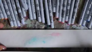 Обзор маркеров ZIG Clean Color Real Brush